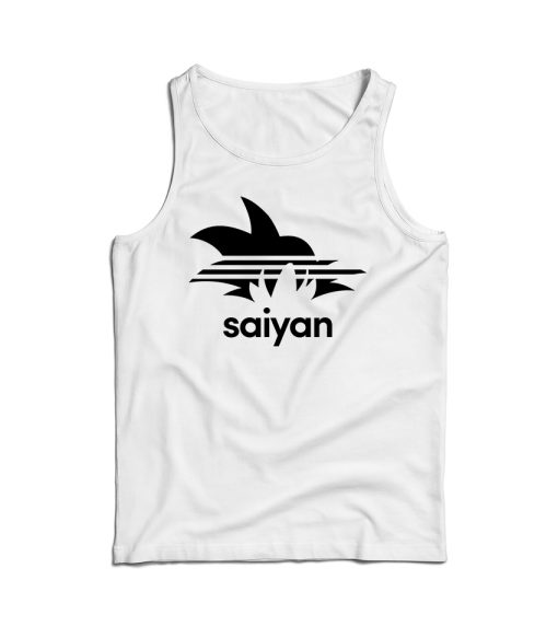 Super Saiyan Goku ADDS Symbol Tank Top Cheap For UNISEX