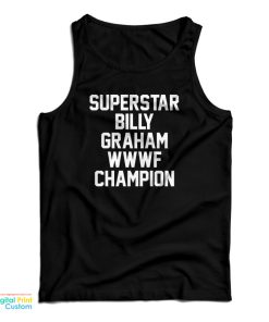 Superstar Billy Graham WWWF Champion Tank Top For UNISEX Superstar Billy Graham WWWF Champion Tank Top For UNISEX