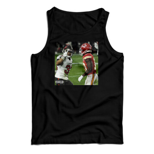 Tampa Bay Buccaneers And Kansas City Cover Tank Top For UNISEX