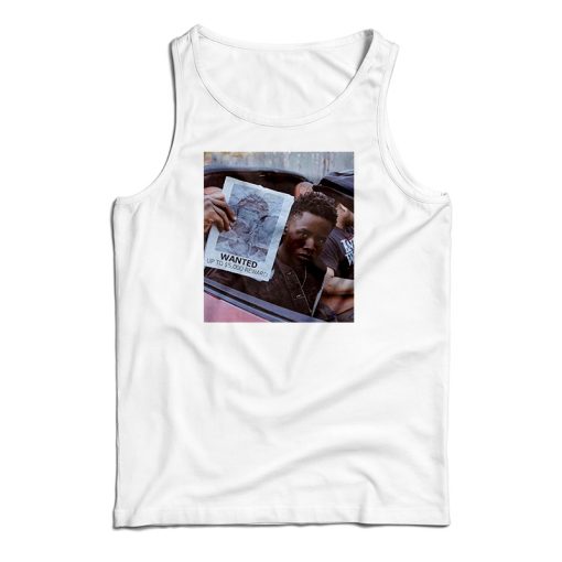 Tay-K With Wanted Poster Tank Top For UNISEX