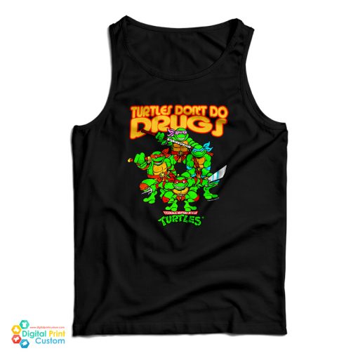 Teenage Mutant Ninja Turtles Don’t Do Drugs Tank Top