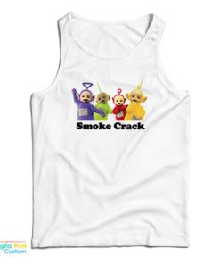 Teletubbies Smoke Crack Tank Top For UNISEX
