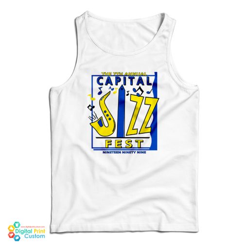 The 7th Annual Capital Jazz Fest Tank Top