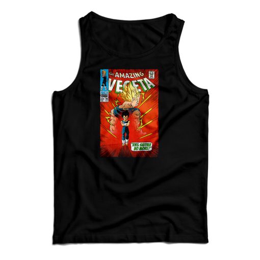 The Amazing Vegeta Tank Top For UNISEX