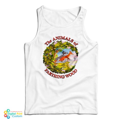 The Animals Of Farthing Wood Ecru Tank Top For UNISEX