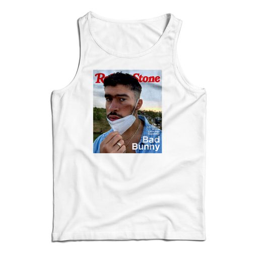 The Bad Bunny Cover Tank Top For UNISEX