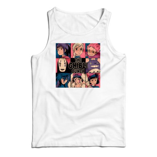 The Ghibli Bunch Tank Top For UNISEX