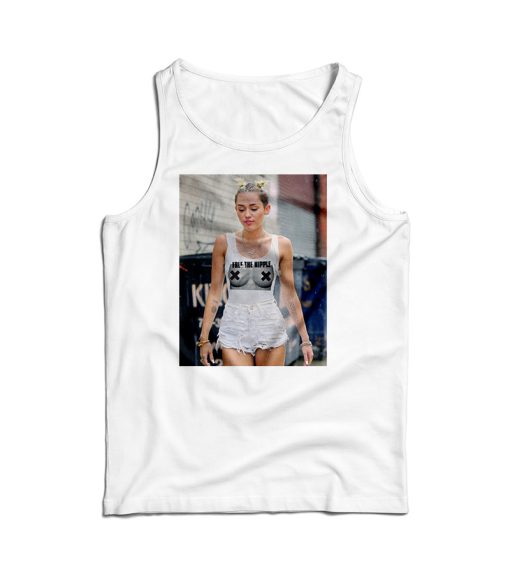 The Nipple Miley Cyrus Tank Top Cheap For Men’s And Women’s