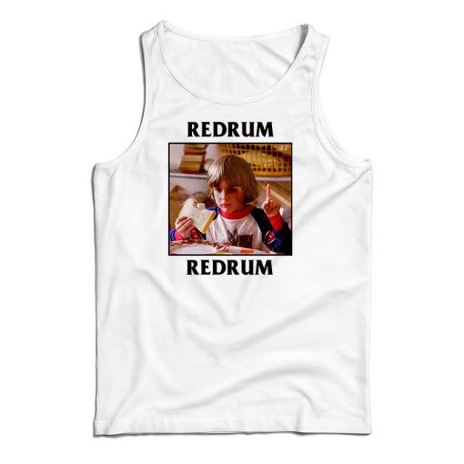 The Shining Danny Torrance Redrum Tank Top