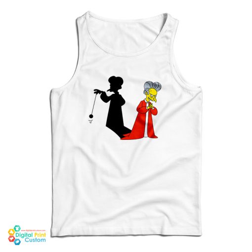 The Simpsons Treehouse Of Horror IV Count Burns Tank Top For UNISEX