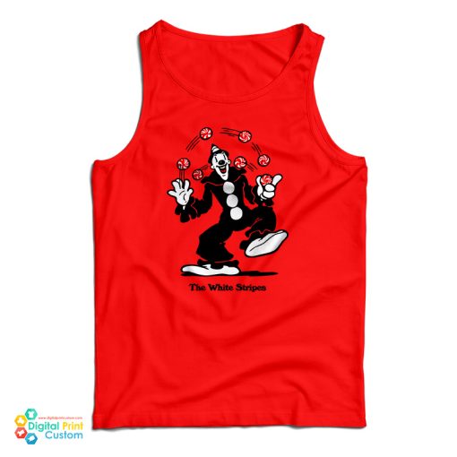 The White Stripes Tank Top For UNISEX