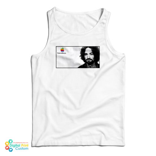 Think Different Charles Manson Tank Top