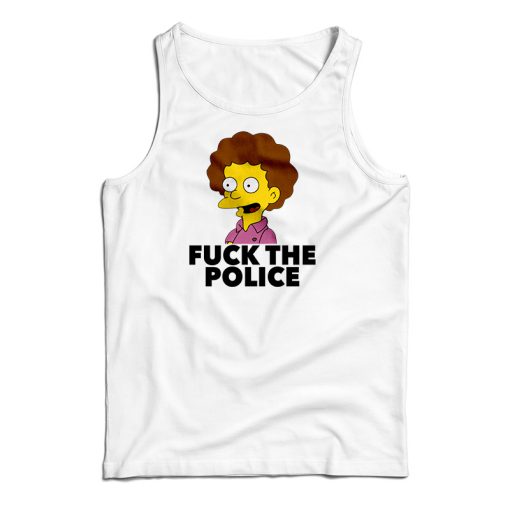 Todd Flanders Fuck The Police Tank Top