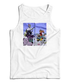 Tom Uchiha Vs Jerry Uzumaki Naruto Parody Tank Top For UNISEX