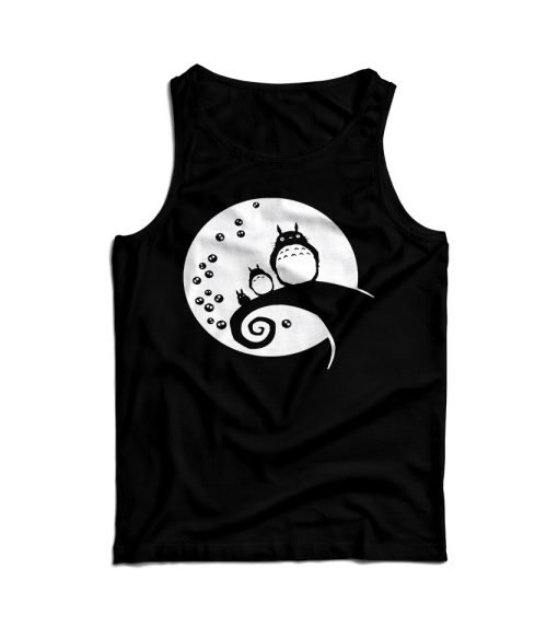 Totoro Nightmare Before Christmas Tank Top For Men’s And Women’s