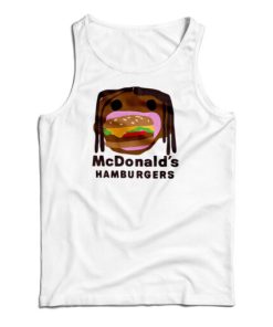 Travis Scott X McDonald’s Hamburgers Tank Top