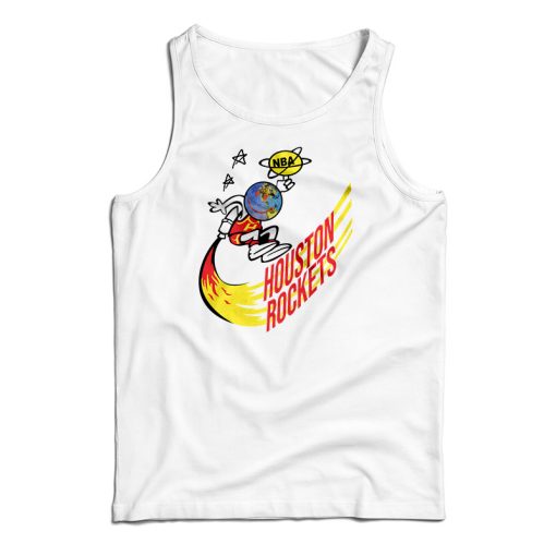 Travis X Houston Rockets Tank Top For UNISEX