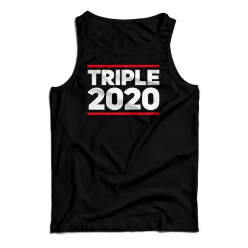 Triple 2020 Tank Top For UNISEX