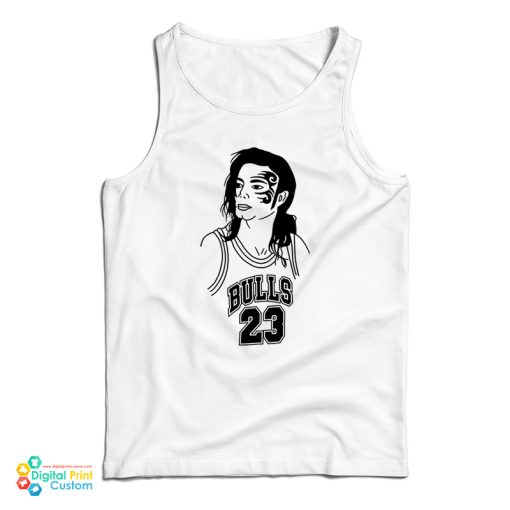 Triple Mike Michael Jackson Michael Jordan Mike Tyson Tank Top