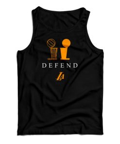 Trophy Defend Lakers Los Angeles Tank Top