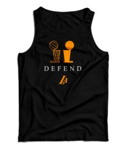 Trophy Defend Lakers Los Angeles Tank Top