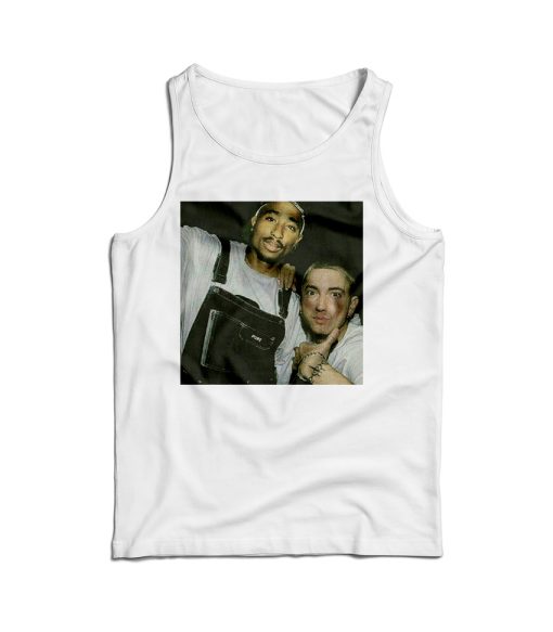 Tupac And Eminem Legend HipHop Rap Tank Top For Men And Women