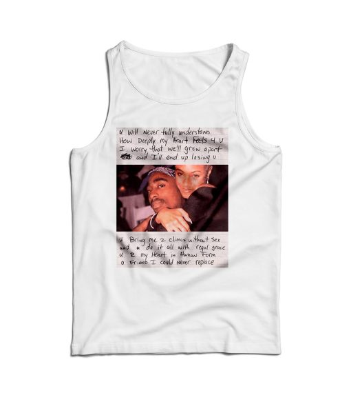 Tupac And Jada Custom Tank Top Cheap For Men’s And Women’s