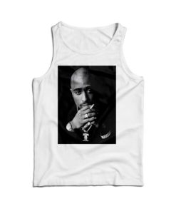 Tupac Shakur 2pac Smoke Tank Top Hip Hop Cheap For Men And Women