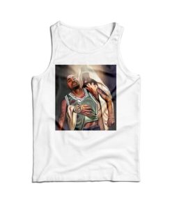Tupac Shakur And Jesus Tank Top Cheap For Men's And Women's 1 Tupac Shakur And Jesus Tank Top Cheap For Mens And Womens 2
