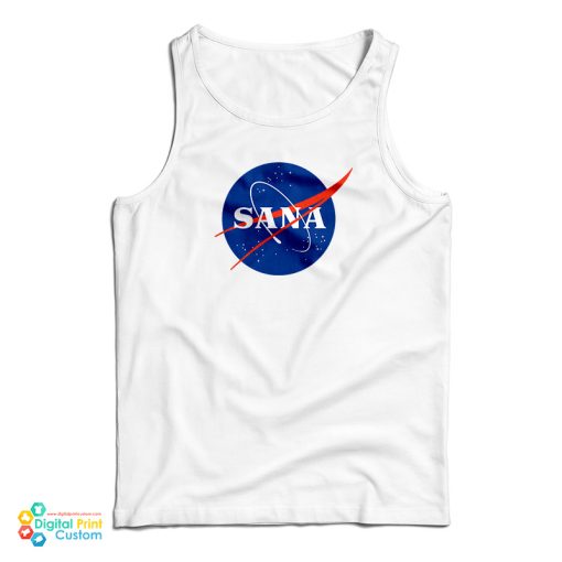 Twice Sana Nasa Logo Parody Tank Top