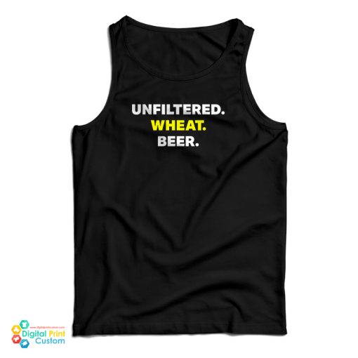 Unfiltered Wheat Beer Tank Top