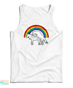 Uniporn Unicorn Parody Tank Top For UNISEX