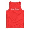 Van Gogh Lettering Tank Top For UNISEX