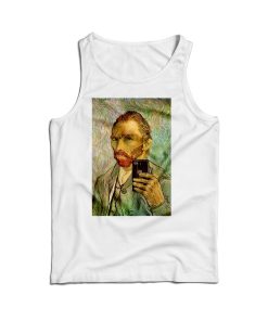 Vincent Van Gogh Selfie Portrait Tank Top Cheap For Men’s And Women’s
