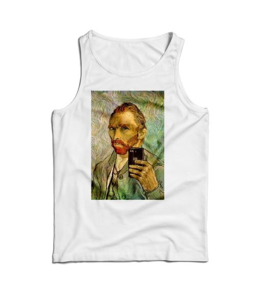 Vincent Van Gogh Selfie Portrait Tank Top Cheap For Men’s And Women’s