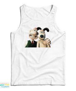 Vintage 1989 Wallace And Gromit Tank Top For UNISEX
