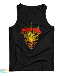 Vintage 90’s Pantera Pot Leaf Heavy Metal Band 1997 Tank Top