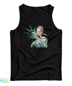 Vintage George Bush Statue of Liberty Tank Top For UNISEX