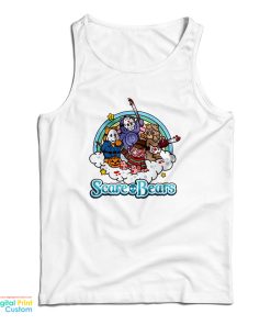 Vintage Horror Scare Bears Tank Top