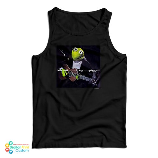 Vintage Kermit The Frog Unpigged Tank Top For UNISEX