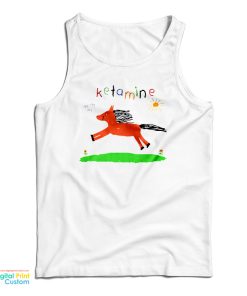 Vintage Ketamine Horse Tank Top Vintage Ketamine Horse Tank Top