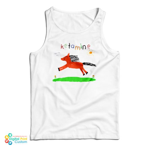 Vintage Ketamine Horse Tank Top