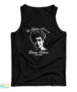 Vintage Laura Palmer Twin Peaks RIP Tank Top For UNISEX