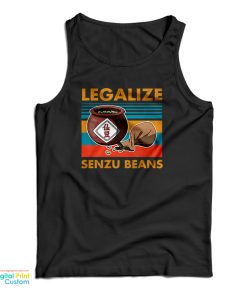 Vintage Legalize Senzu Bean Dragon Ball Tank Top For UNISEX