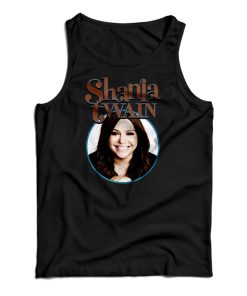 Vintage Shania Twain Tank Top For UNISEX