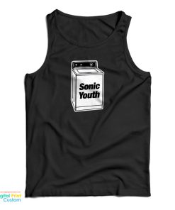 Vintage Sonic Youth Washing Machine Tank Top For UNISEX