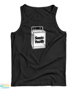 Vintage Sonic Youth Washing Machine Tank Top For UNISEX