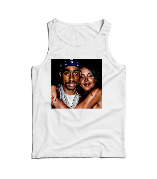 Vintage Tupac And Aaliyah Tank Top Cheap For Men’s And Women’s