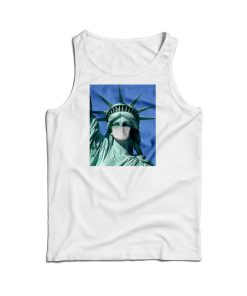Virus Statue Of Liberty Parody Tank Top For Men’s And Women’s