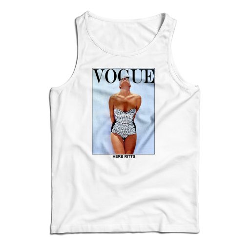 Vogue Herb Ritts Tank Top For UNISEX